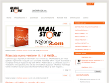 Tablet Screenshot of mailstoreserver.it